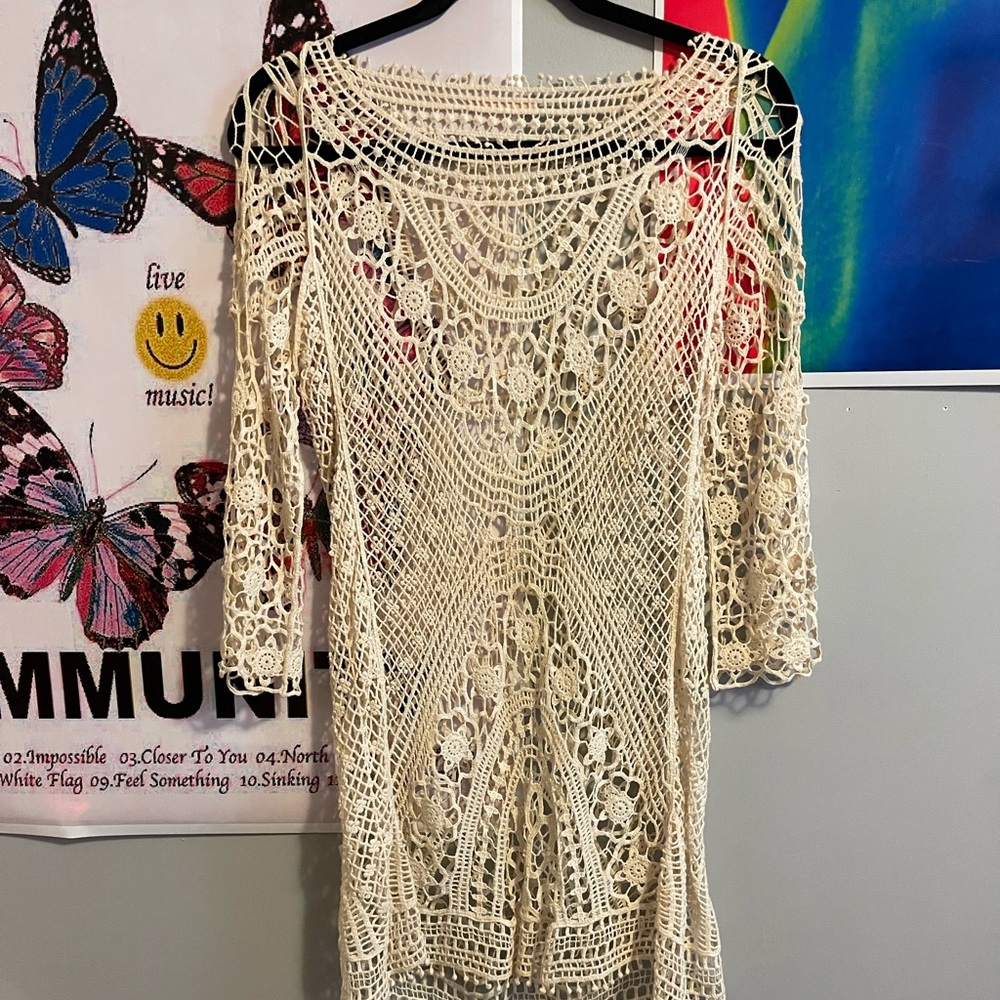 Hand done Crochet Dress